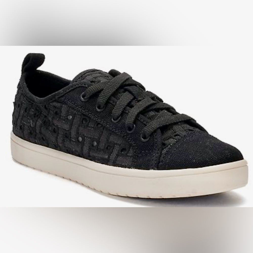 Koolaburra Kellen Lace Black Denim  Sneakers